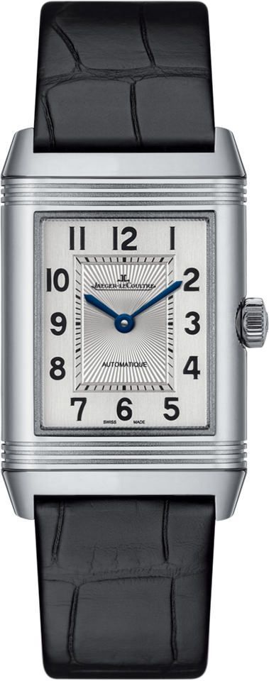 Jaeger-LeCoultre Reverso Classic Medium Silver Dial 24.4 mm Automatic Watch For Men - 1