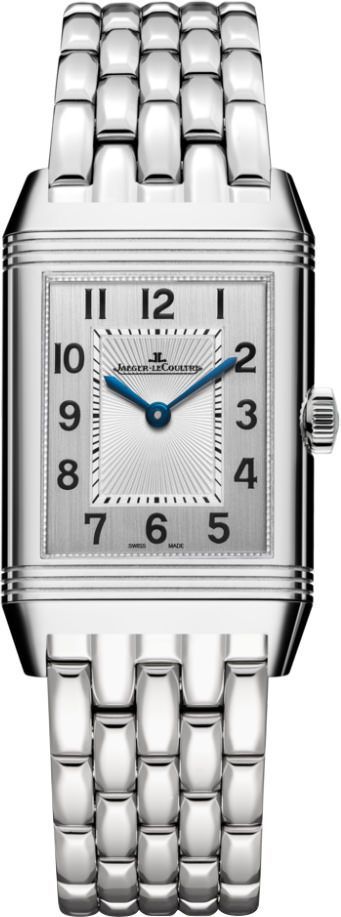 Jaeger-LeCoultre Reverso Reverso Classic Silver Dial 24 mm Manual Winding Watch For Women - 1
