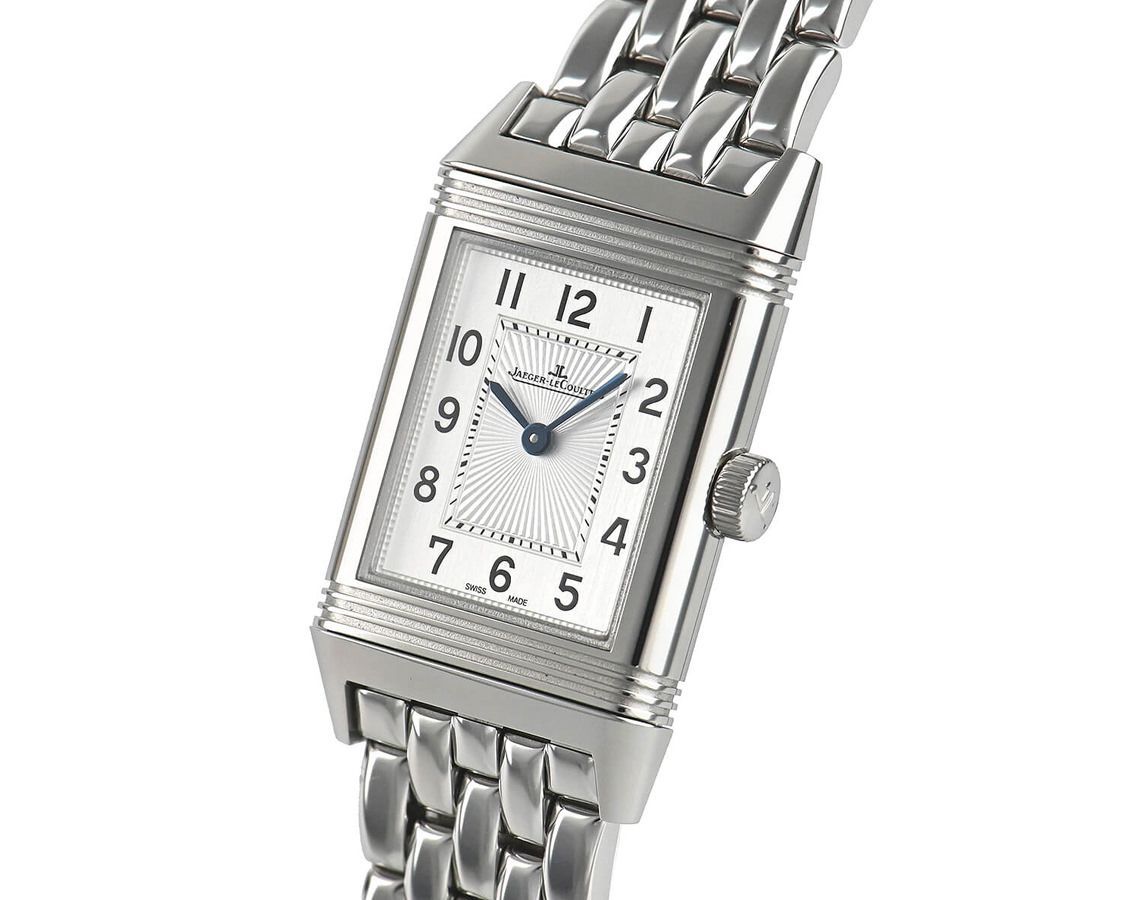 Jaeger-LeCoultre Reverso Reverso Classic Silver Dial 21 mm Manual Winding Watch For Women - 5