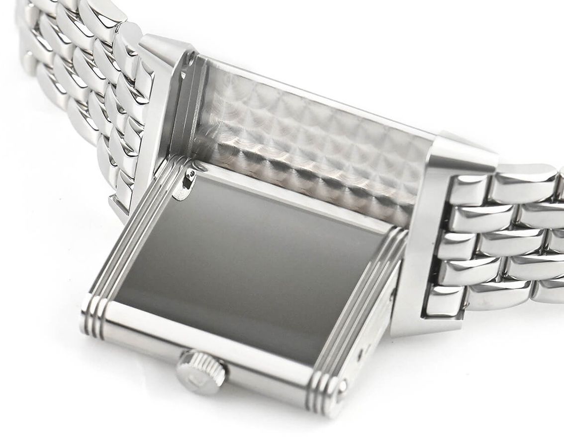 Jaeger-LeCoultre Reverso Reverso Classic Silver Dial 21 mm Manual Winding Watch For Women - 6
