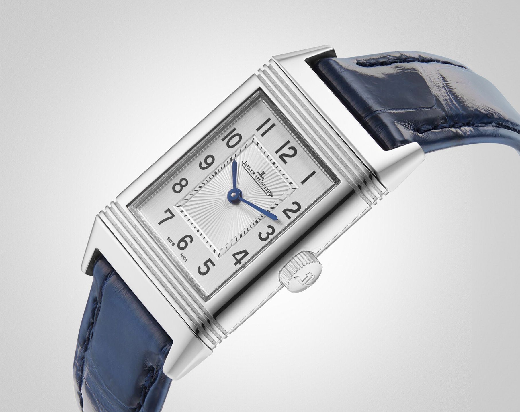 Jaeger-LeCoultre Reverso Reverso Classic Silver Dial 35.78 mm Manual Winding Watch For Women - 9