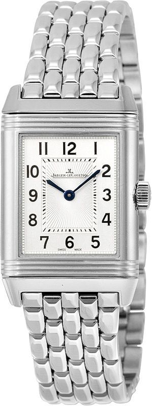 Jaeger-LeCoultre Reverso  Silver Dial 21 mm Manual Winding Watch For Women - 1