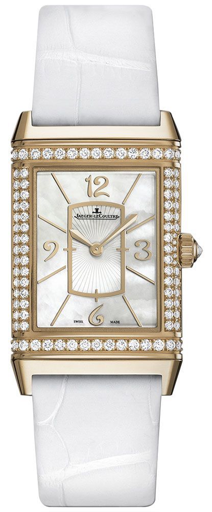 Jaeger-LeCoultre Reverso Lady Ultra Thin MOP Dial 24 mm Manual Winding Watch For Women - 1