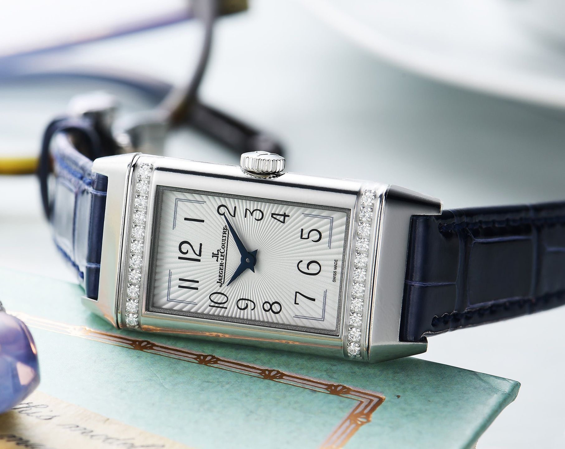 Jaeger LeCoultre Reverso One 40.1 mm Watch in Silver Dial