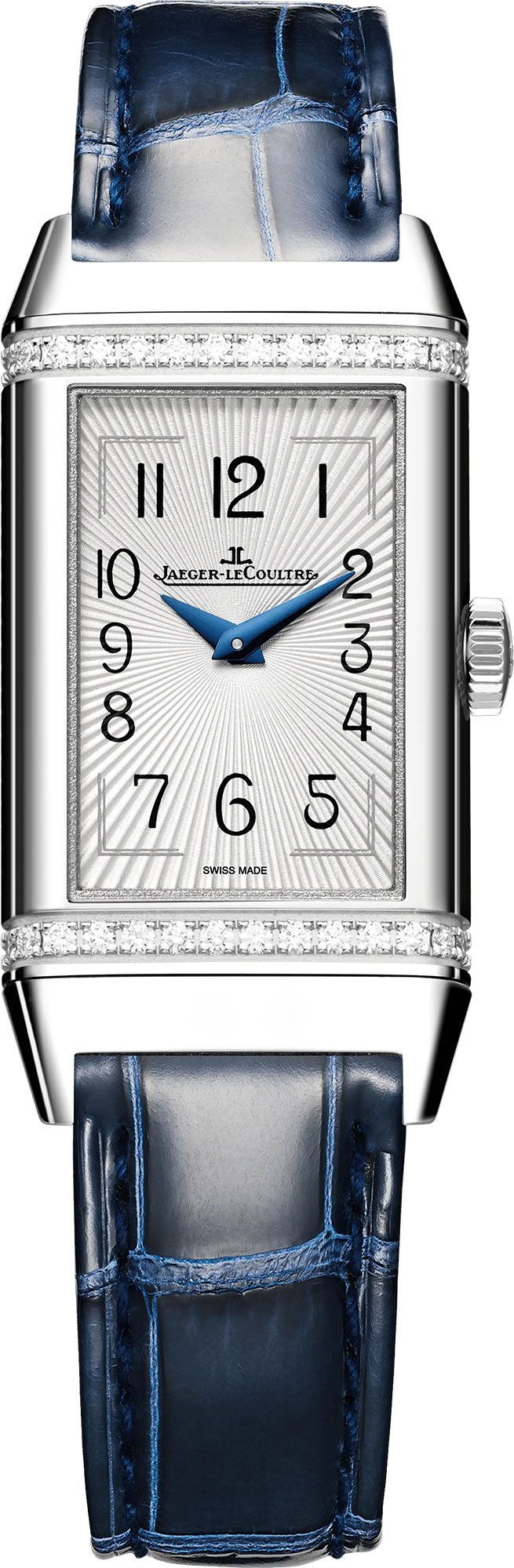 Jaeger-LeCoultre Reverso Reverso One Grey Dial 20 mm Quartz Watch For Women - 1