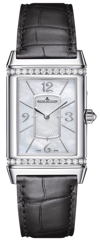 Jaeger-LeCoultre Reverso Lady Ultra Thin Duetto Duo MOP Dial 24 mm Manual Winding Watch For Women - 1