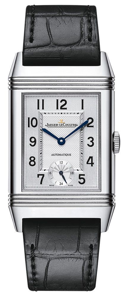 Jaeger-LeCoultre Reverso Night & Day Silver Dial 27 mm Automatic Watch For Men - 1