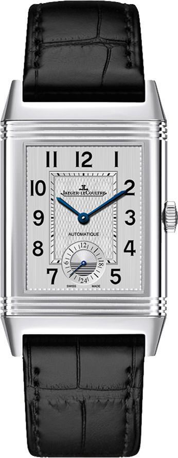 Jaeger-LeCoultre Reverso Classic Large DuoFace Silver Dial 28.3 mm Automatic Watch For Men - 1