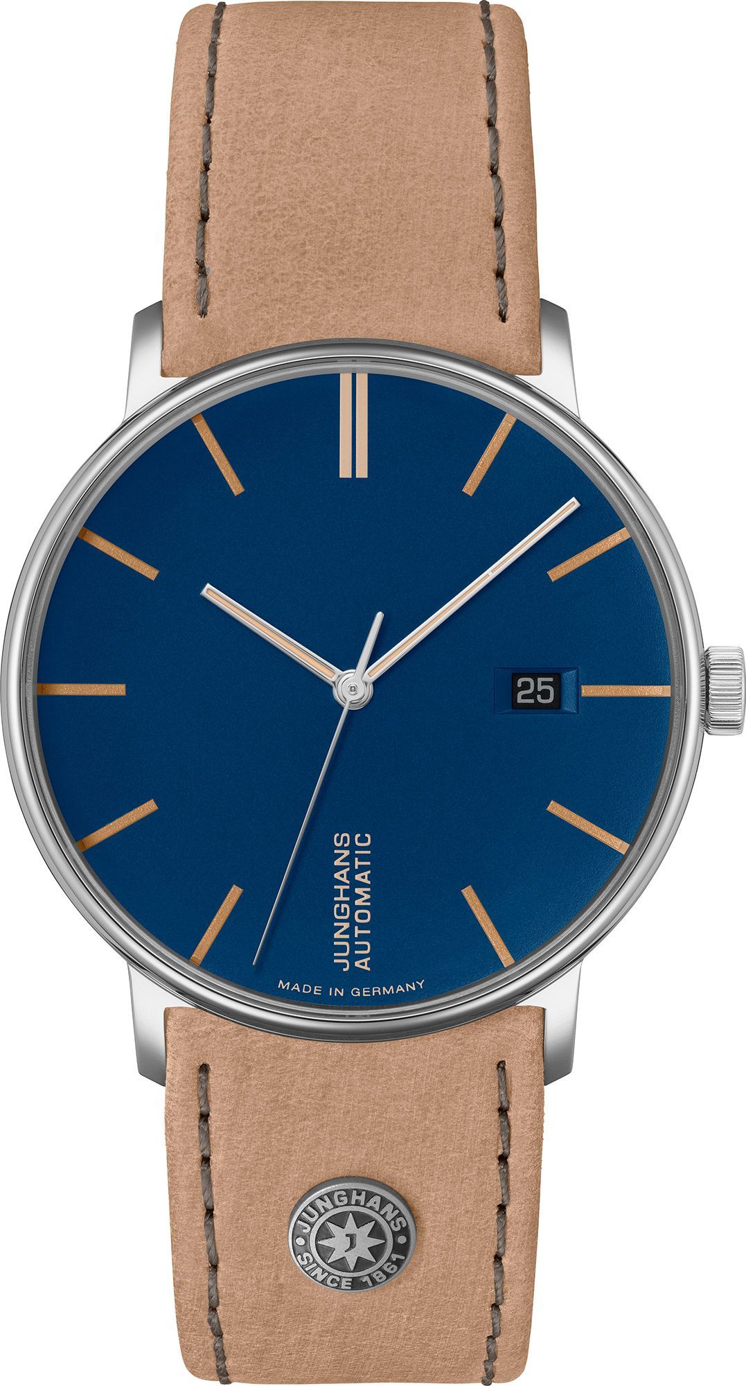 Junghans FORM FORM A Blue Dial 39 mm Automatic Watch For Men - 1