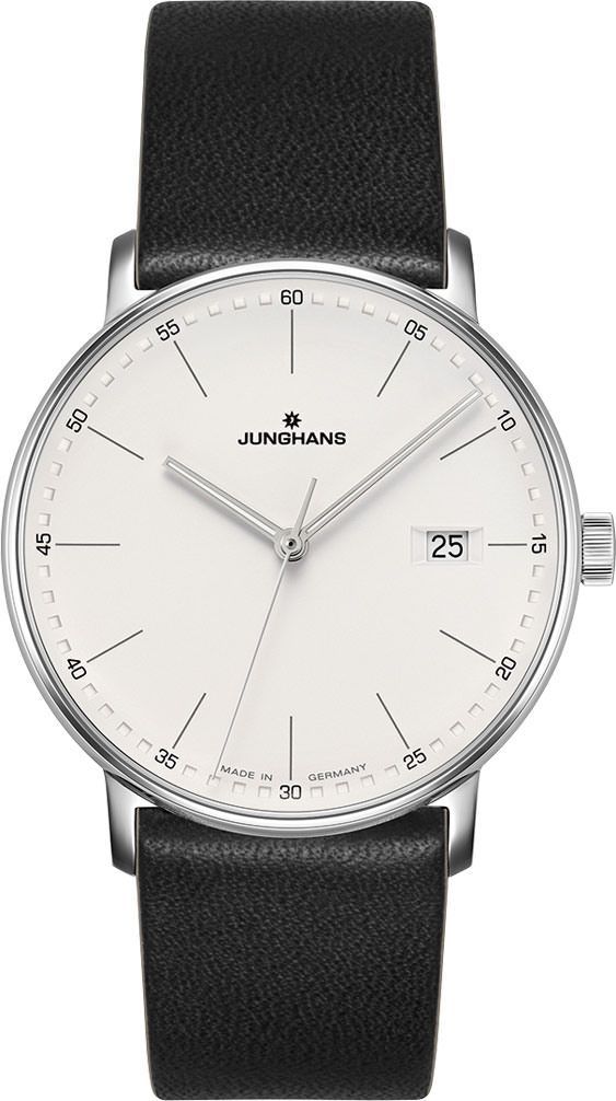 Junghans Quartz 39 mm Watch in Silver Dial