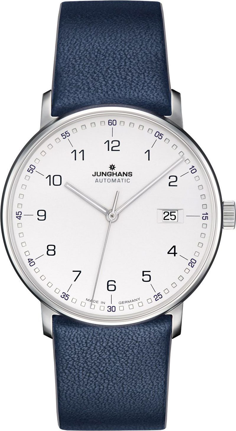 Junghans FORM A 39.3 mm Watch in Silver Dial