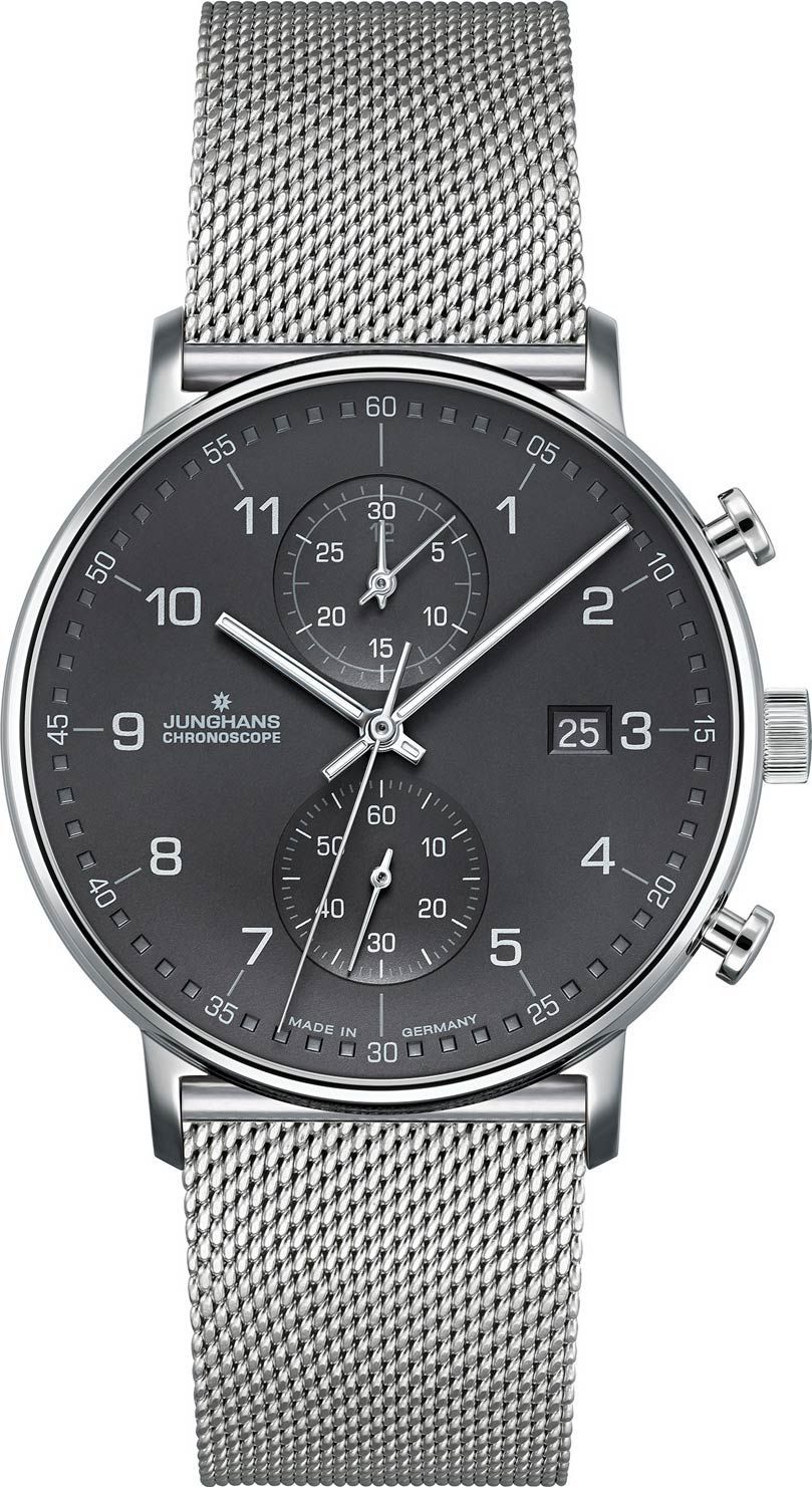 Junghans FORM C 40 mm Watch in Anthracite Dial For Men - 1