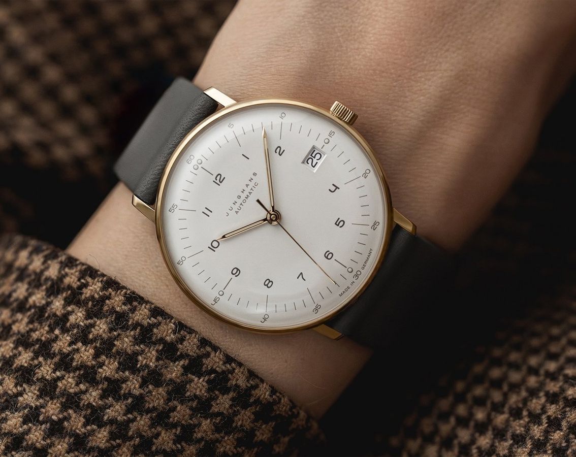 Junghans max bill max bill Kleine Automatic Grey Dial 34 mm Automatic Watch For Men - 4