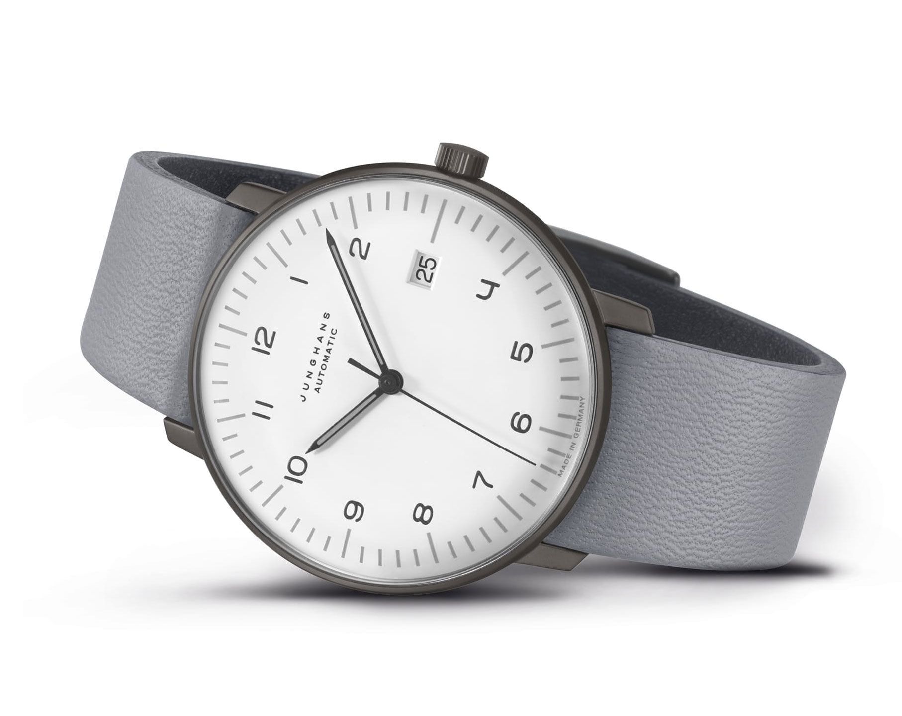 Junghans max bill Quartz 38 mm Watch in White Dial For Men - 2