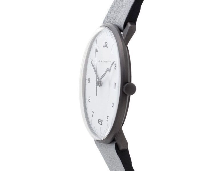 Junghans max bill Quartz 38 mm Watch in White Dial For Men - 4