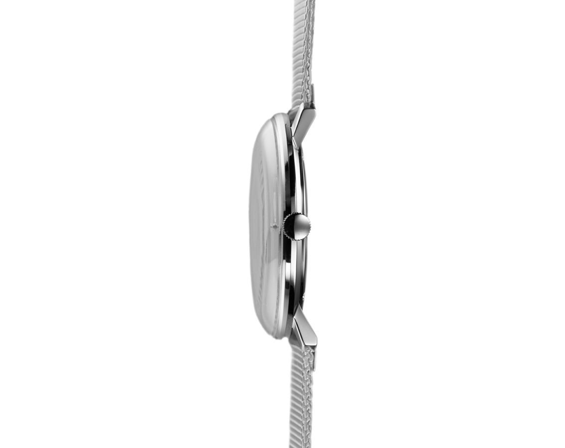 Junghans max bill Quartz 38 mm Watch in Silver Dial For Men - 2