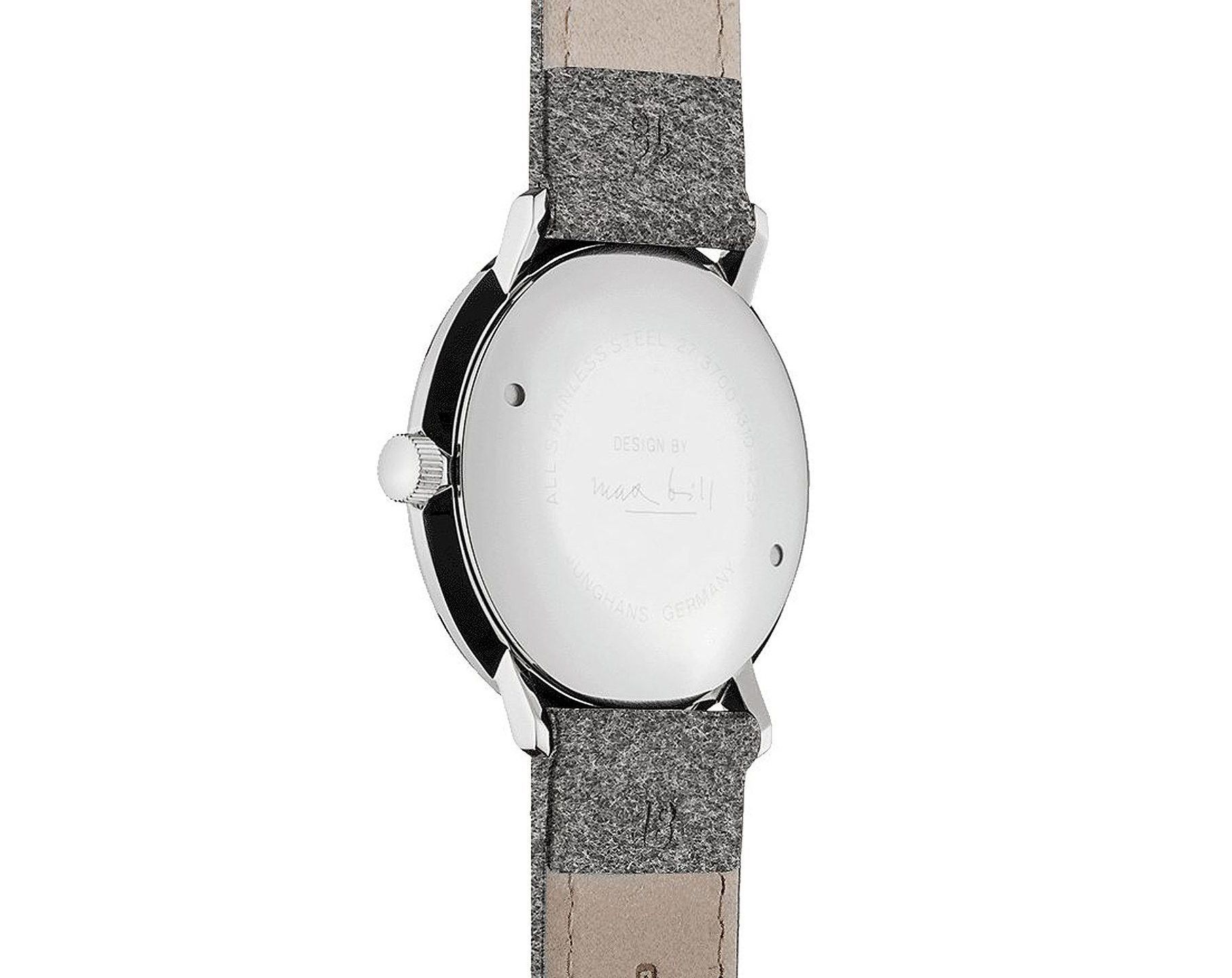 Junghans  34 mm Watch in Anthracite Dial For Women - 3