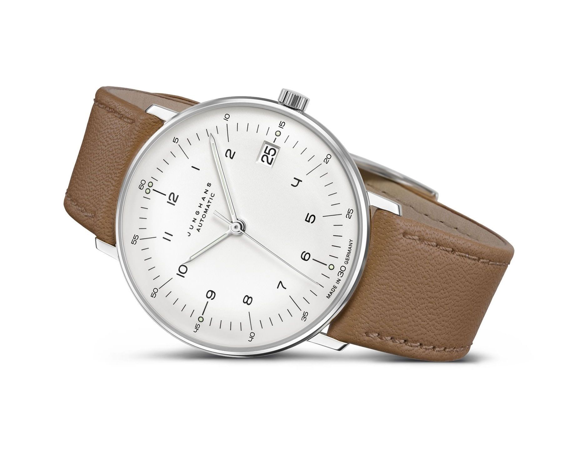 Junghans max bill Kleine Automatic 34 mm Watch in Silver Dial For Men - 2