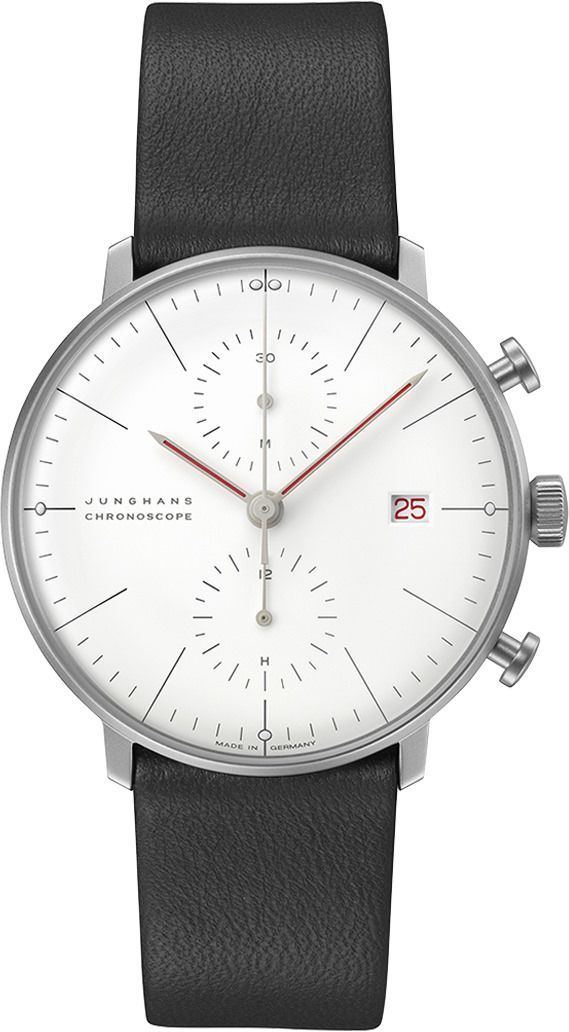 Junghans max bill max bill Chronoscope White Dial 40 mm Automatic Watch For Men - 1