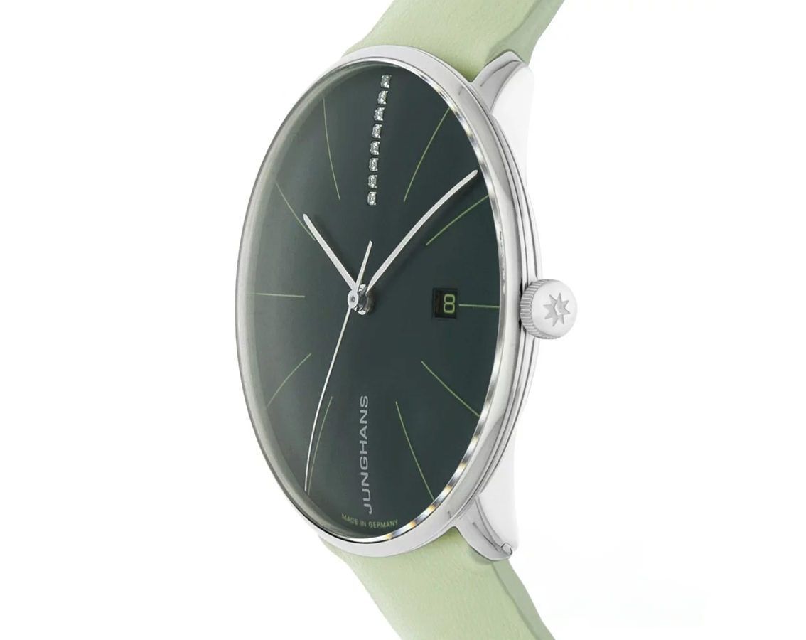 Junghans Meister Meister Automatic Green Dial 39.5 mm Automatic Watch For Men - 7
