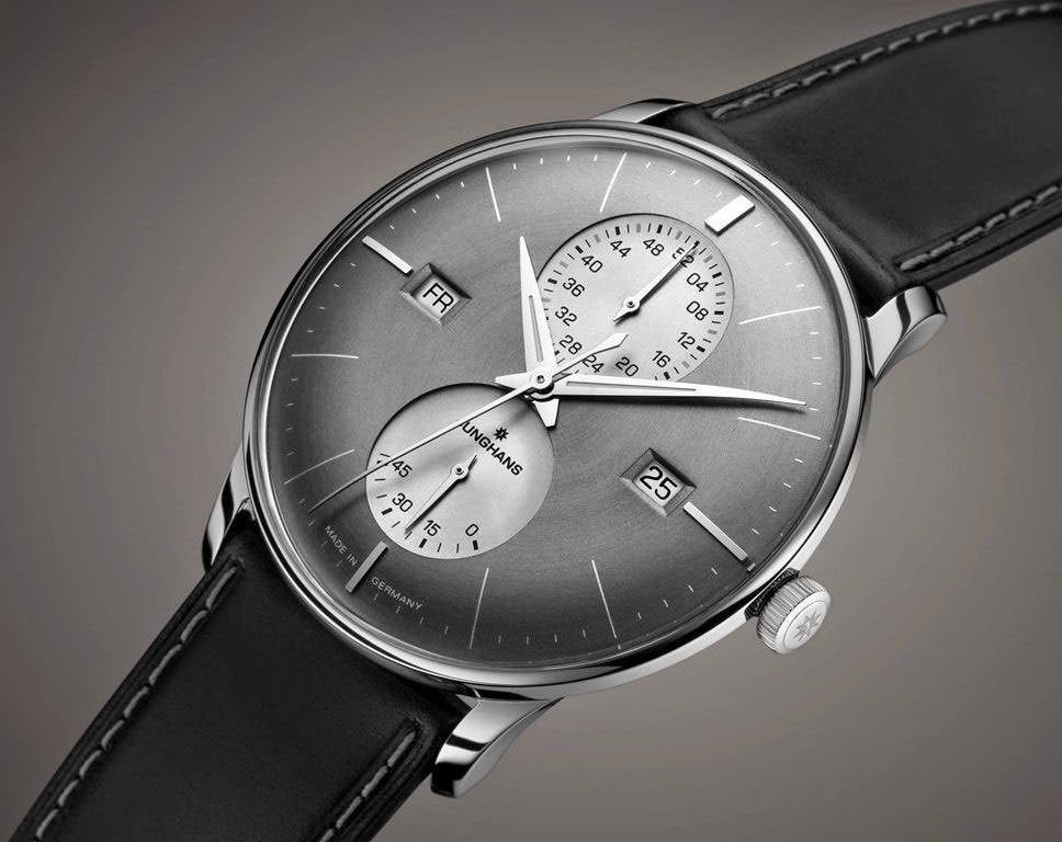 Junghans Agenda 40.4 mm Watch in Anthracite Dial