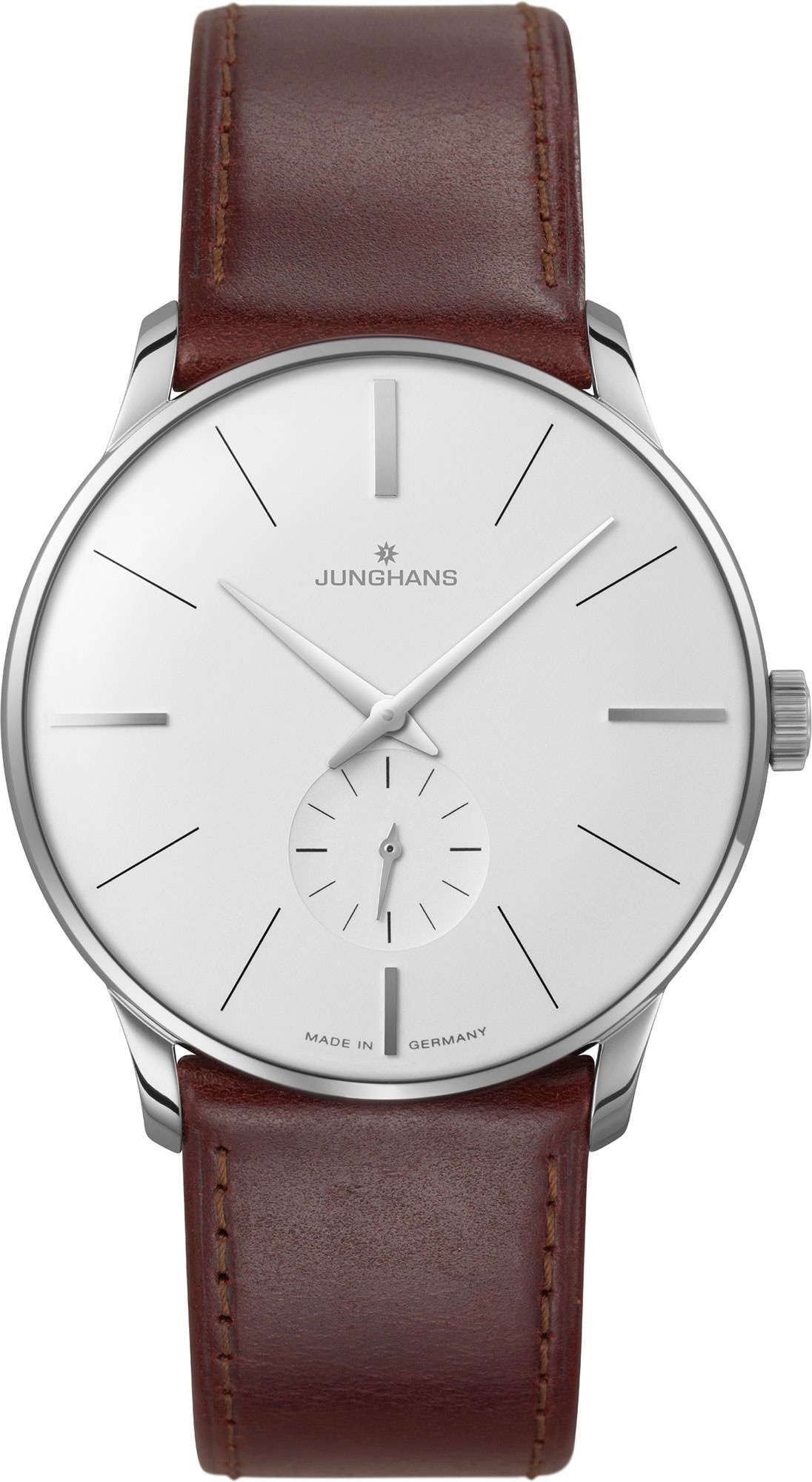 Junghans Hand Winding 37.7 mm Watch in Silver Dial For Unisex - 1