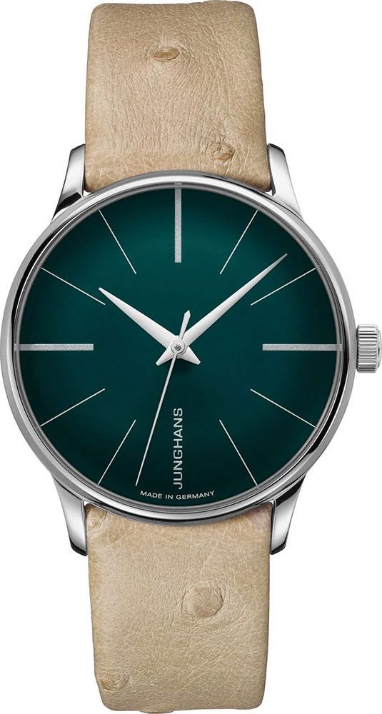 Junghans Meister Meister Damen Automatic Green Dial 33.1 mm Automatic Watch For Women - 1