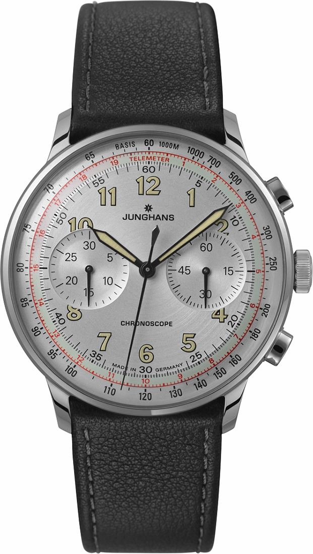 Junghans Meister Telemeter Silver Dial 40.8 mm Automatic Watch For Men - 1