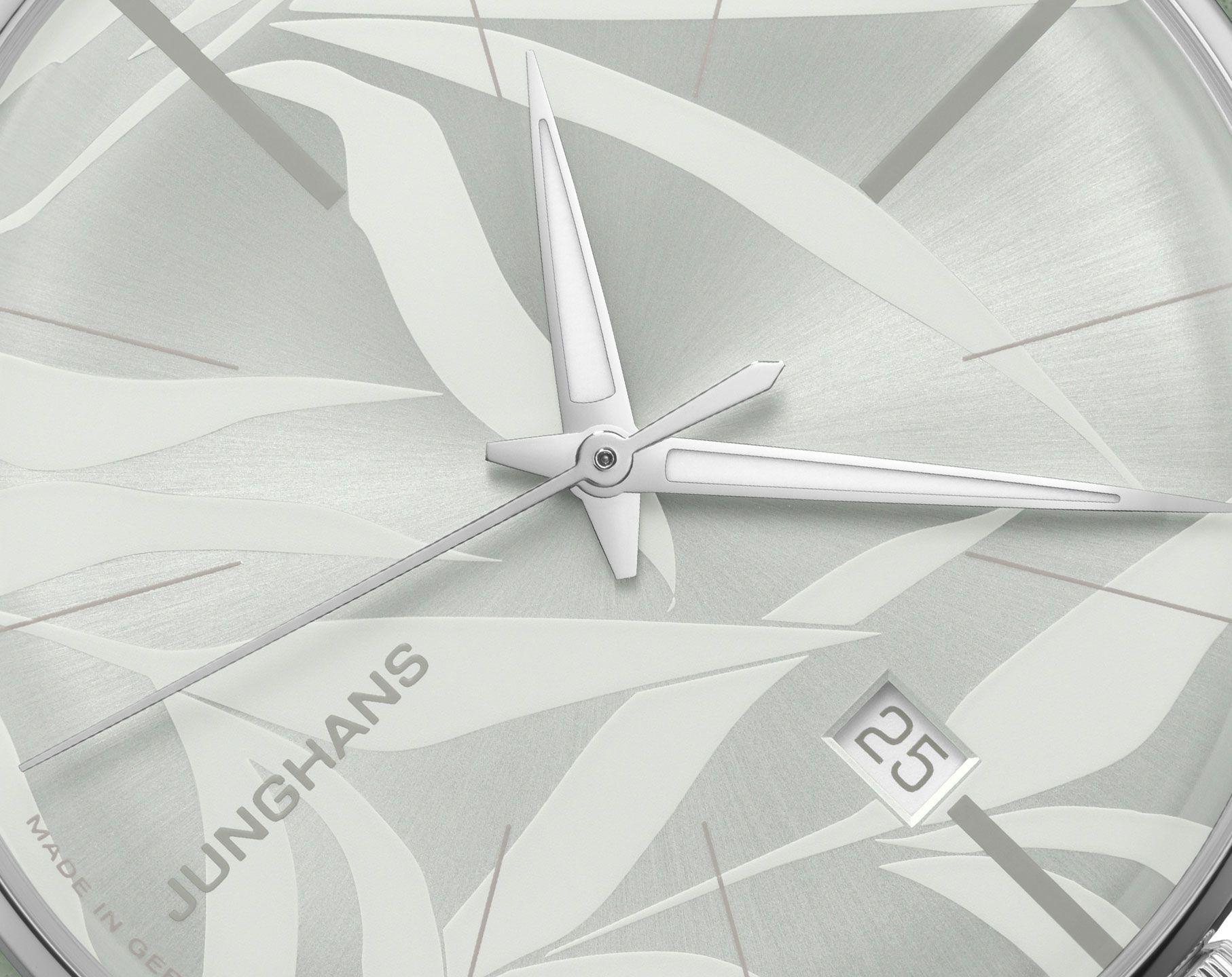 Junghans Meister Meister Automatic Silver Dial 38.4 mm Automatic Watch For Women - 3