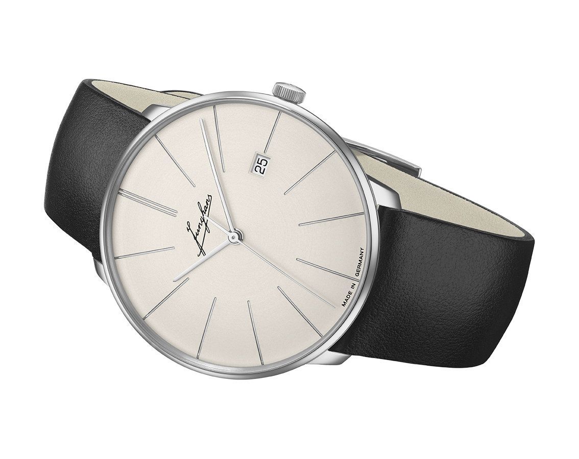 Junghans Meister Meister Automatic Grey Dial 39.5 mm Automatic Watch For Men - 4