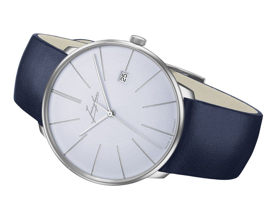 Junghans Meister Meister fein Automatic Blue Dial 39.5 mm Automatic Watch For Men - 6