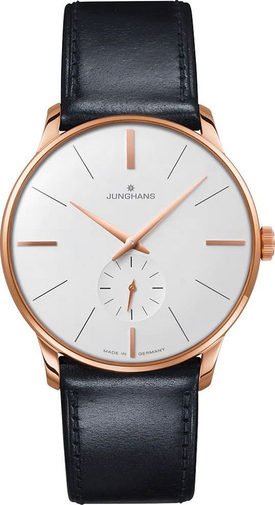 Junghans Meister Hand Winding 37.7 mm Watch in Silver Dial For Men - 1
