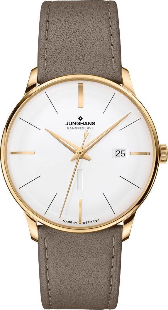 Junghans Meister Gangreserve Edition 160 Silver Dial 40.4 mm Automatic Watch For Men - 1