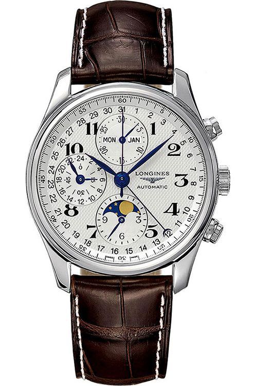 Longines The Longines Master 40 mm Watch in Silver Dial