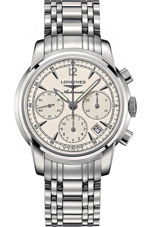 Longines The Longines Saint Imier 41 mm Watch in Silver Dial