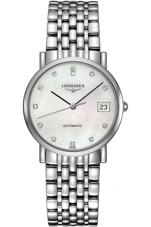 Longines The Longines Elegant 34.50 mm Watch in MOP Dial