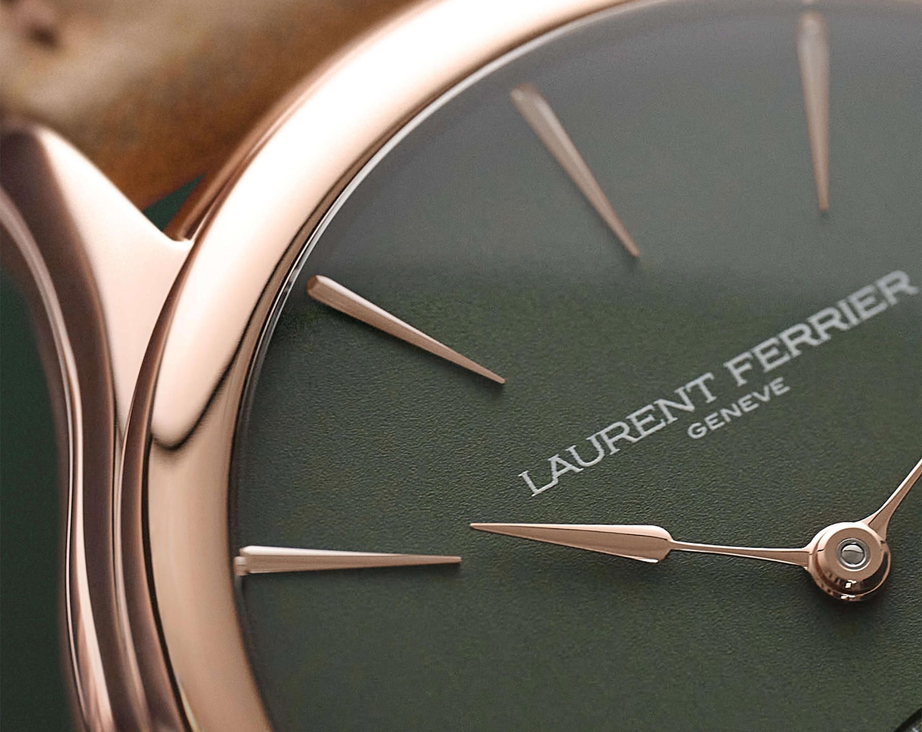 Laurent Ferrier  40 mm Watch in Green Dial For Men - 5