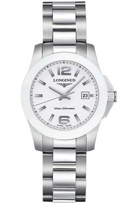 Longines Conquest  MOP Dial 35 mm Quartz Watch For Women - 1