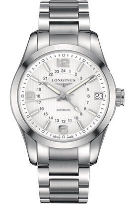 Longines Conquest  Silver Dial 42 mm Automatic Watch For Men - 1