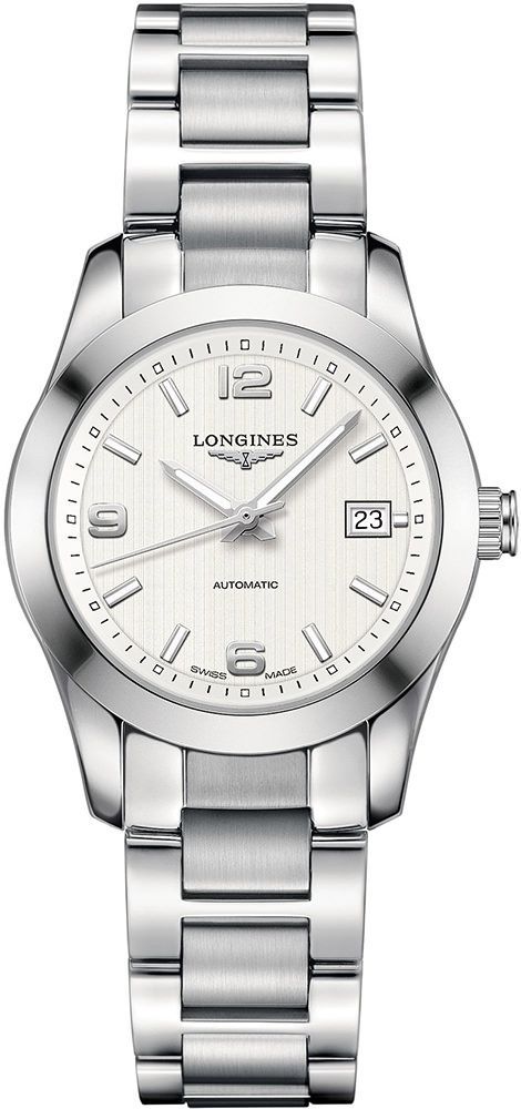 Longines Conquest Classic  Silver Dial 29.5 mm Automatic Watch For Women - 1
