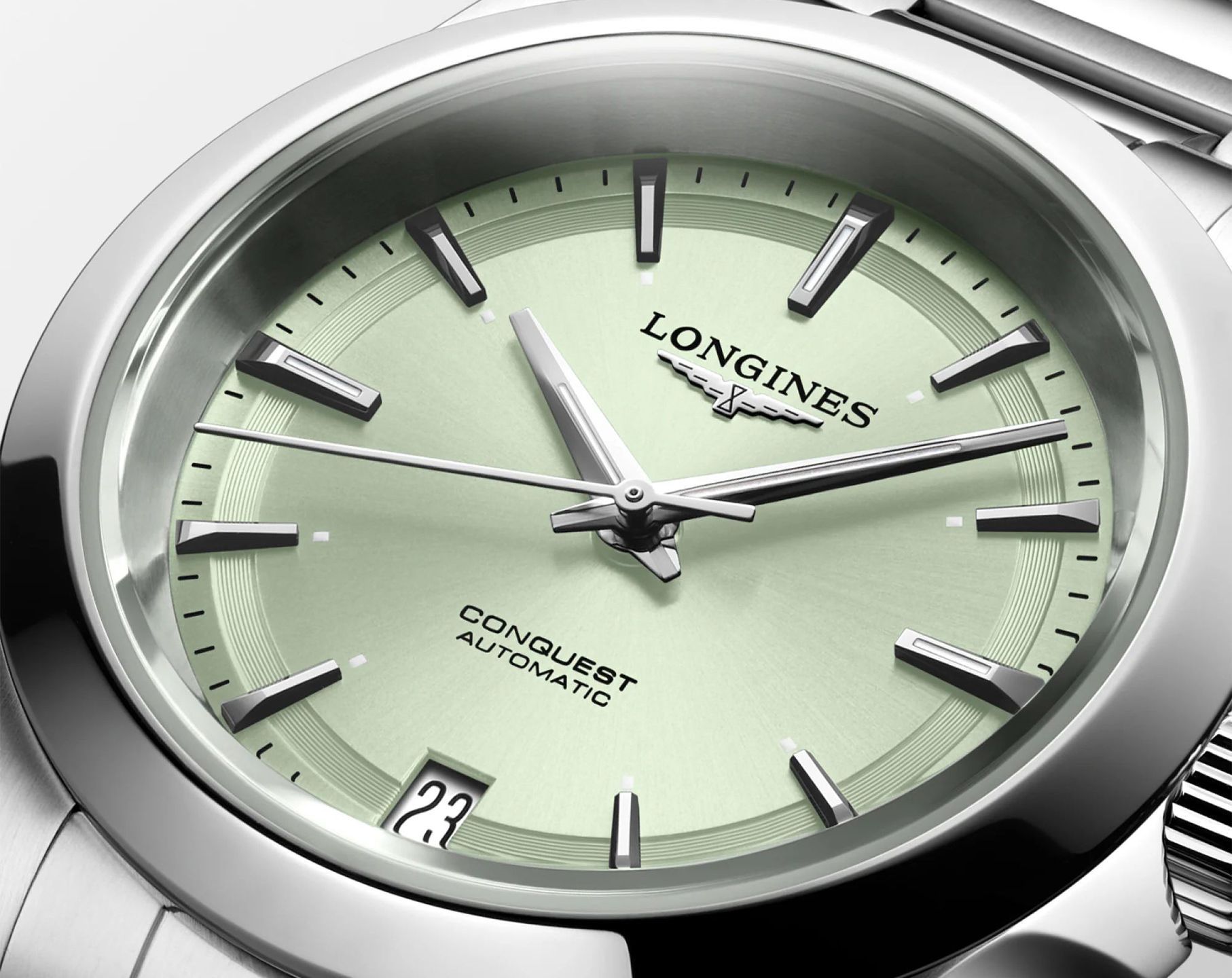 Longines Conquest Conquest Green Dial 34 mm Automatic Watch For Women - 3