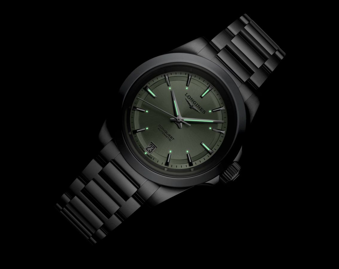 Longines Conquest Conquest Green Dial 34 mm Automatic Watch For Women - 7