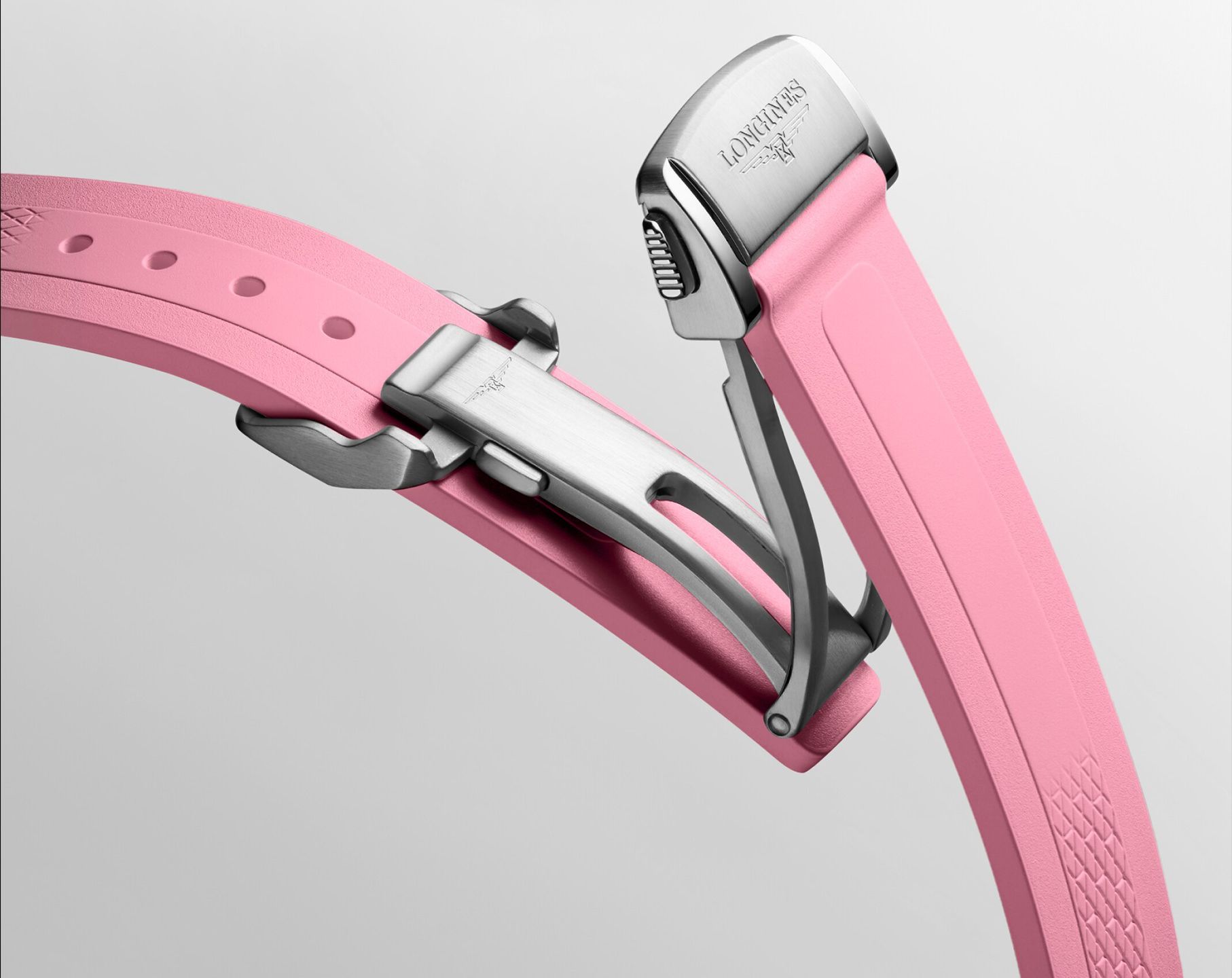 Longines Conquest Conquest Pink Dial 34 mm Automatic Watch For Women - 6