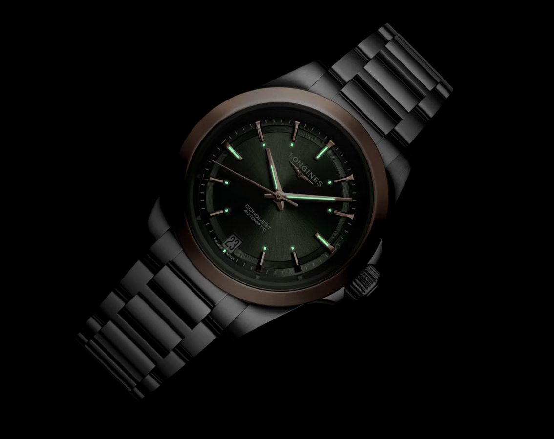 Longines Conquest Conquest Green Dial 34 mm Automatic Watch For Women - 7