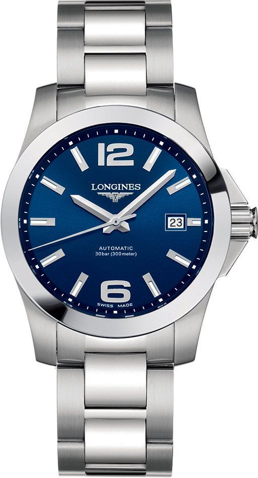 Longines Conquest 39 mm Watch in Blue Dial