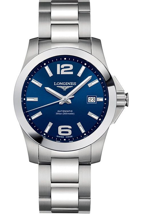 Longines Conquest 39 mm Watch in Blue Dial