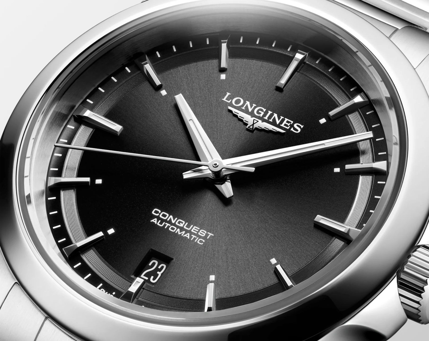 Longines Conquest Conquest Black Dial 38 mm Automatic Watch For Unisex - 3