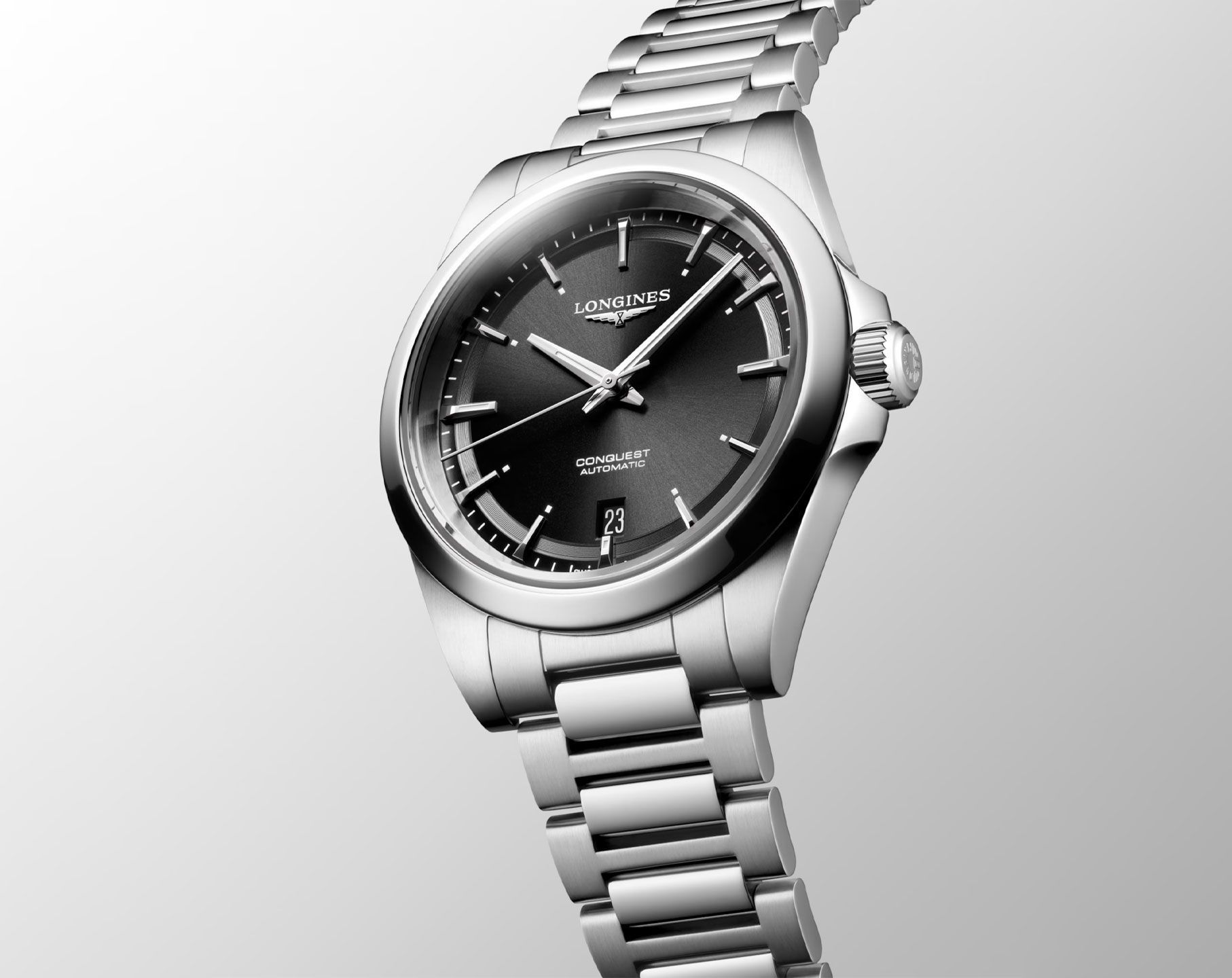 Longines Conquest Conquest Black Dial 38 mm Automatic Watch For Unisex - 5