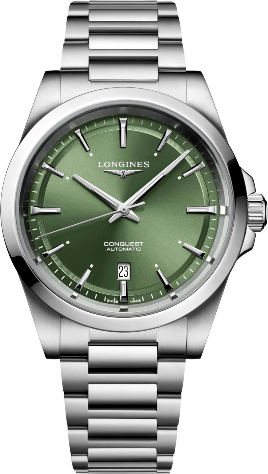 Longines Conquest  Green Dial 41 mm Automatic Watch For Women - 1