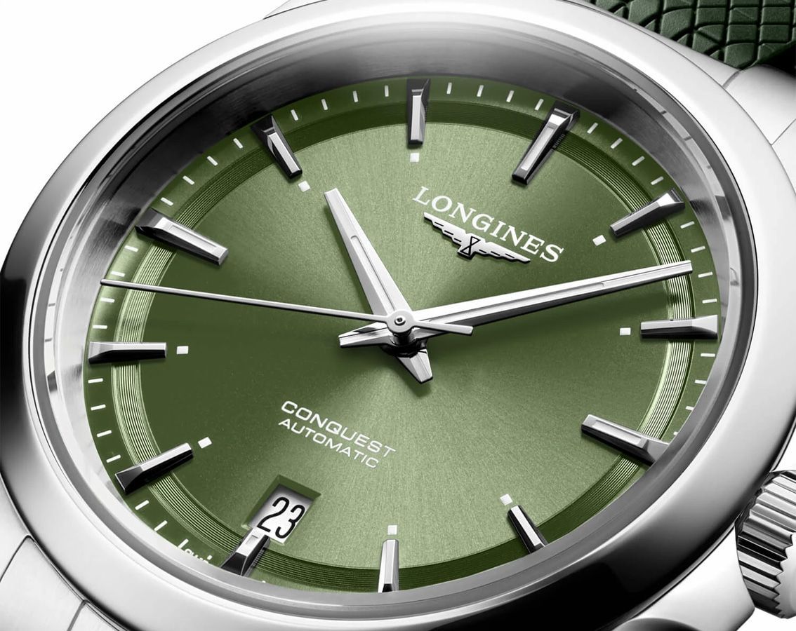 Longines Conquest Conquest Green Dial 41 mm Automatic Watch For Men - 3